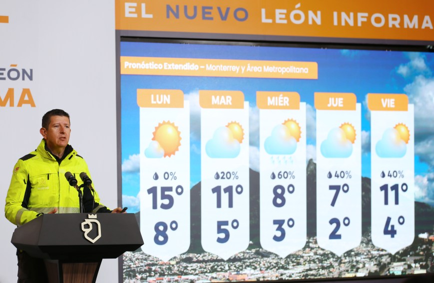 Protección Civil emite recomendaciones ante bajas temperaturas