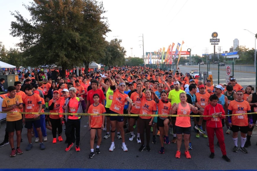 Celebran el aniversario de Guadalupe con mega carrera