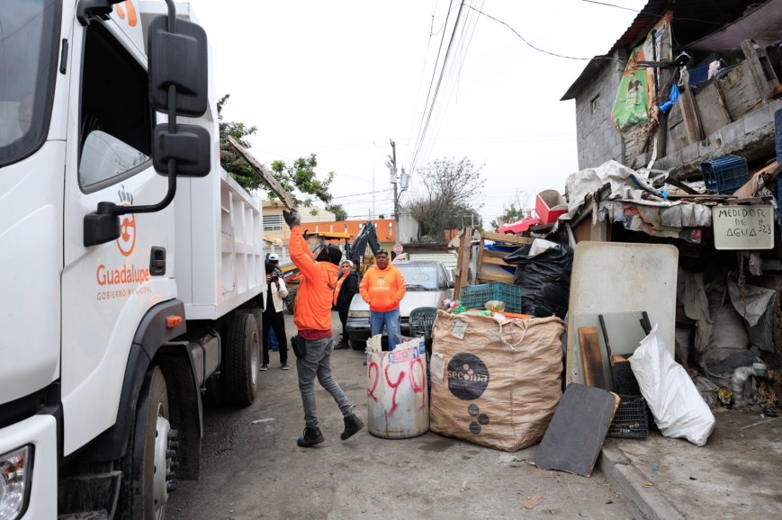 Llega el programa “Guadalupe Limpio” a más colonias de la ciudad