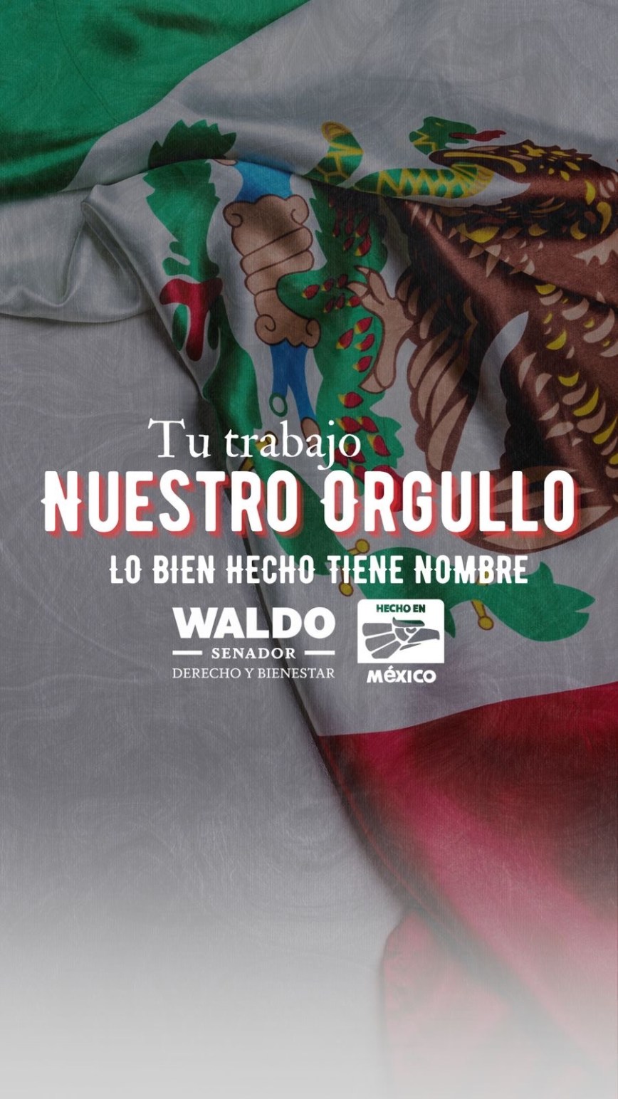 Waldo Fernández impulsa campaña para promover productos locales