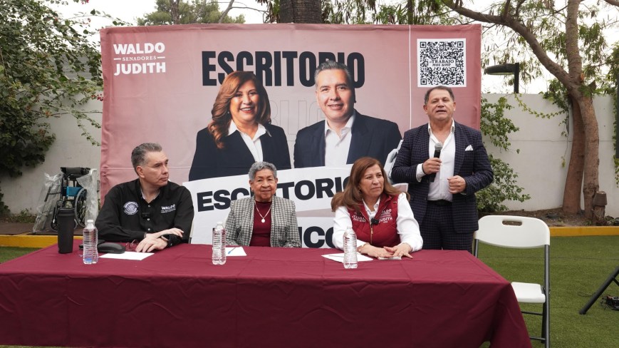 Waldo Fernández y Judith Díaz inauguran el “Escritorio Público” para dialogar con la ciudadanía
