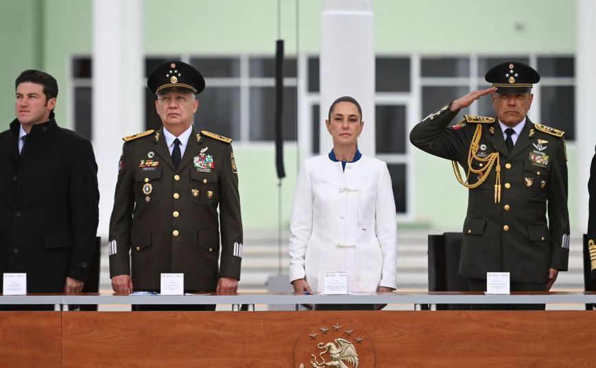 Conmemora Claudia Sheinbaum el 112 aniversario del Ejército Mexicano