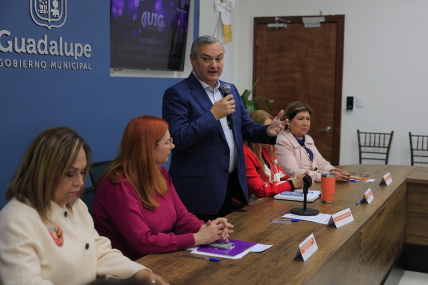 Instala Guadalupe la Unidad de Igualdad de Género