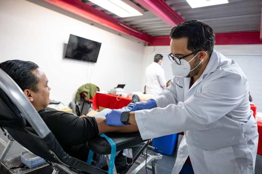Promueven la donación altruista de sangre