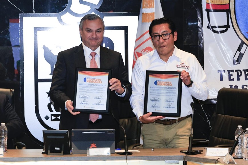 Guadalupe y Tlaxcala firman un acuerdo de hermanamiento