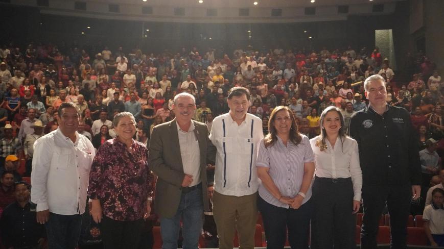 Visita de Noroña reafirma su compromiso con la soberanía nacional