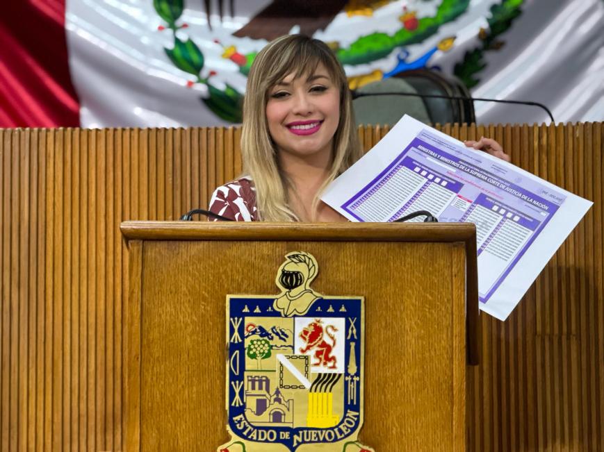 Anylú Bendición exhorta a los órganos electorales a promover la elección judicial