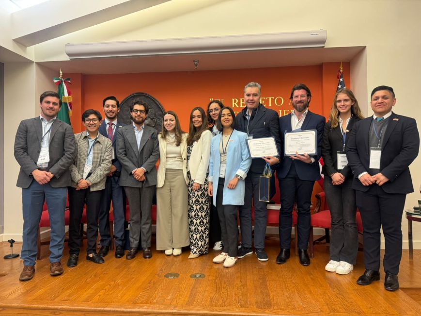 Waldo Fernández promueve los beneficios del T-MEC en Georgetown