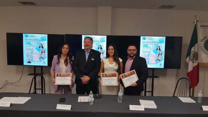 Aspirantes a jueces y magistrados presentan sus propuestas al Colegio de Abogados de NL