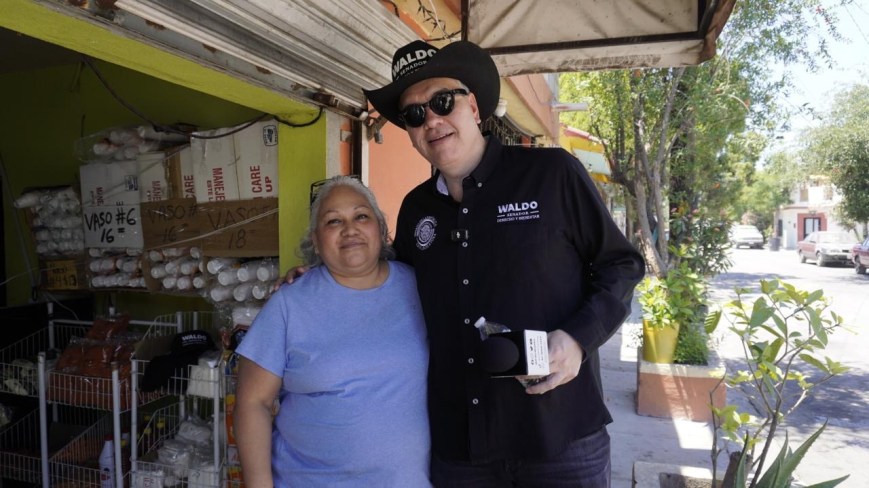 Inicia Waldo Fernández recorridos ciudadanos por Nuevo León