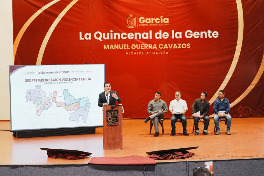 Presenta Manuel Guerra Cavazos «La Quincenal de la Gente» en García