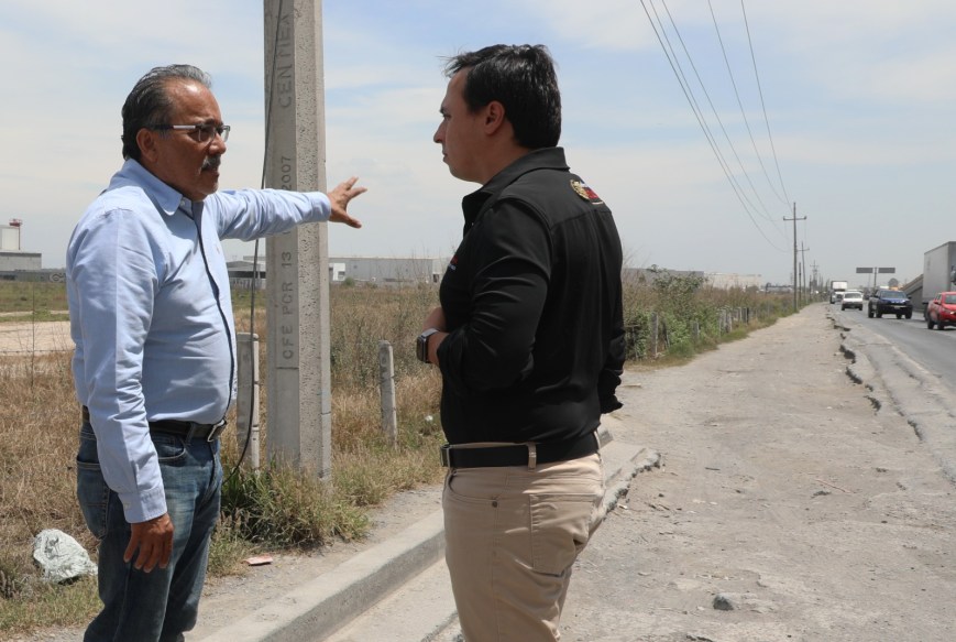 Supervisa Escobedo y SICT vialidades para impulsar la movilidad