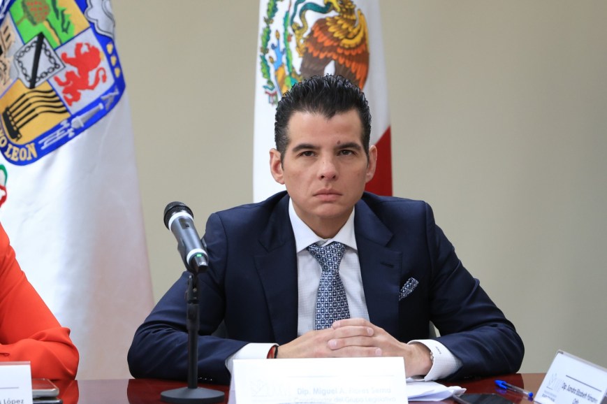 Miguel Ángel Flores destaca la incorporación de nuevos camiones para NL