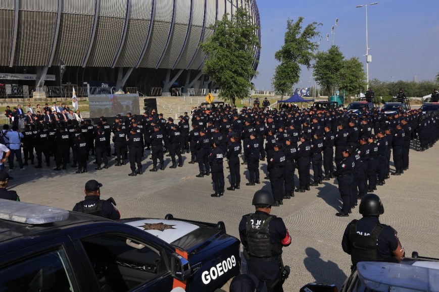 Refuerza Guadalupe su seguridad con 221 nuevos policías