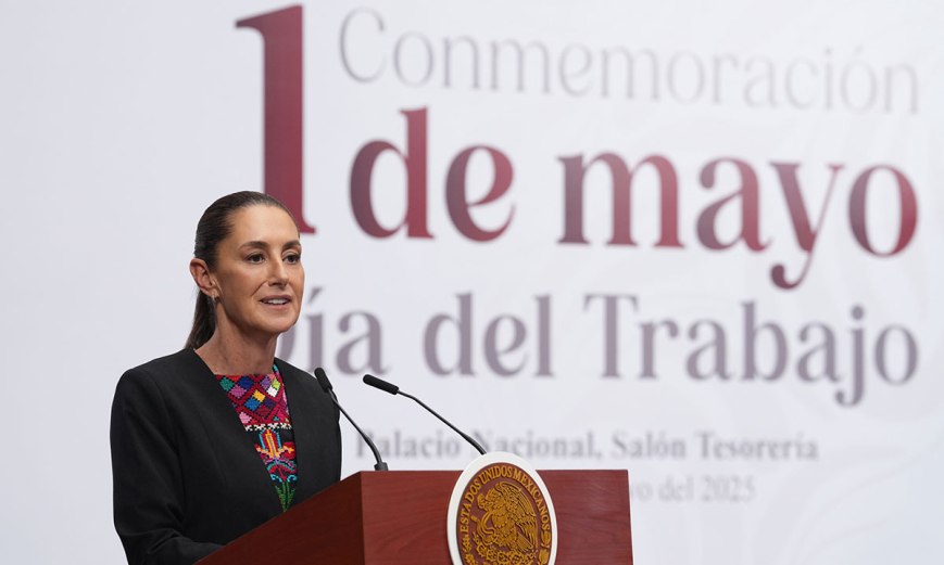 Anuncia Sheinbaum el inicio de la transición hacia la jornada laboral de 40 horas
