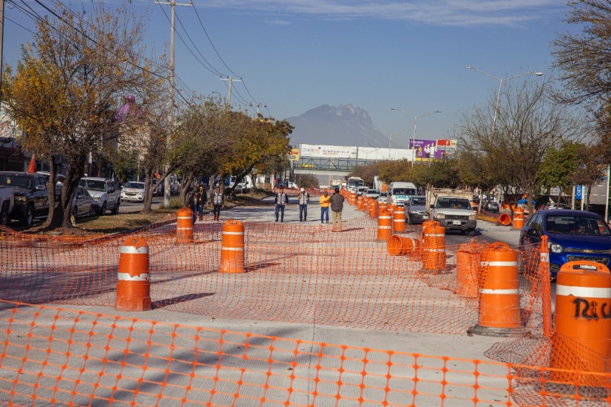 Concluyen trabajos de repavimentación en Eloy Cavazos y Guadalajara