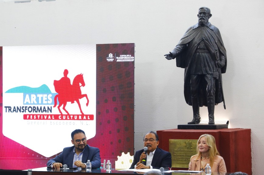 Anuncia Escobedo el Festival «Las Artes Transforman»