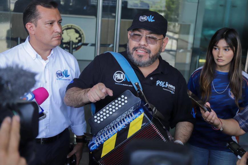 Acusa Acción Nacional a Samuel García por manipulación electoral