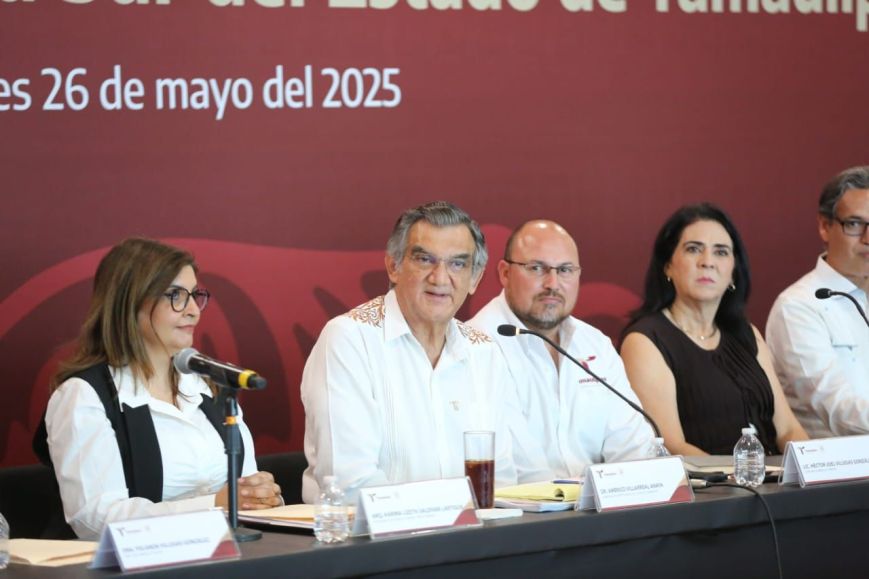 Anuncia Américo Villareal inversión histórica en el sur de Tamaulipas
