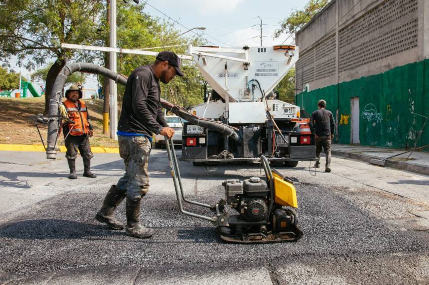 Llevan el programa Guadalupe Limpio a la colonia Esmeral