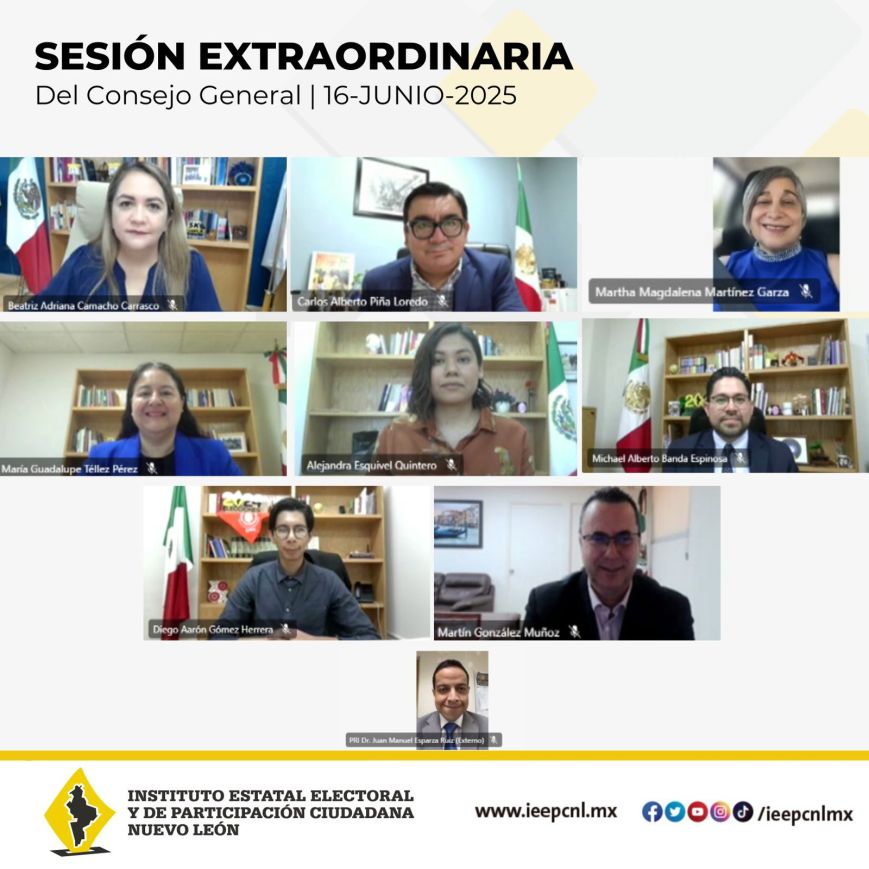 Renueva IEEPCNL Coordinación de Prerrogativas a Partidos