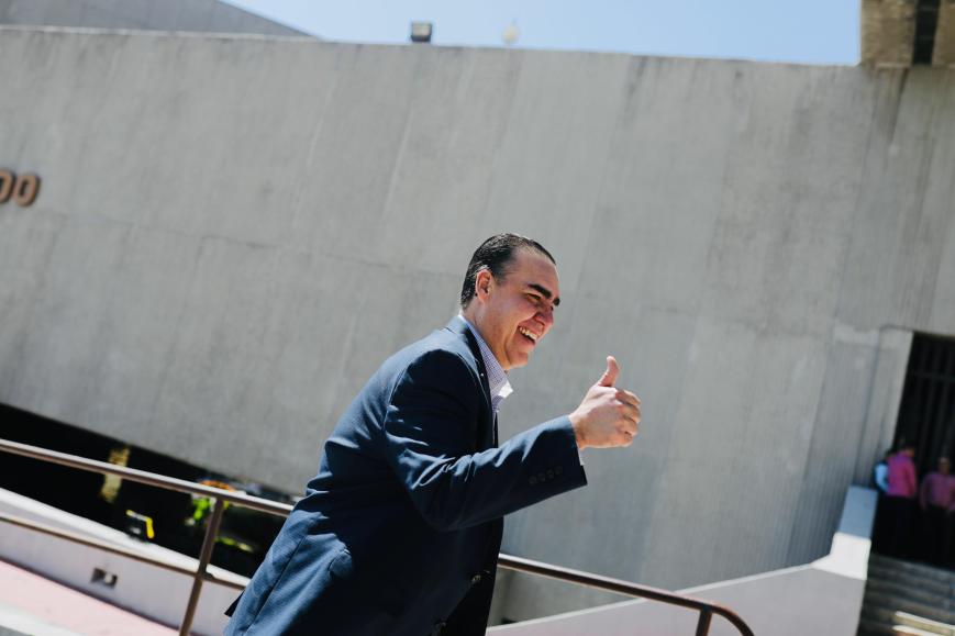 Propone Heriberto Treviño incluir a personas con discapacidad en Ley de Protección Civil