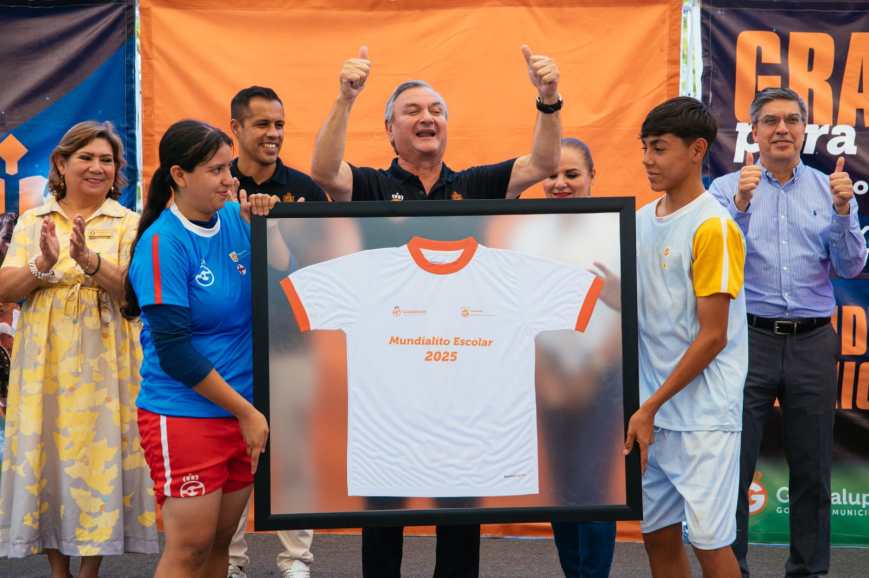Concluye con éxito el Mundialito Escolar Guadalupe 2025