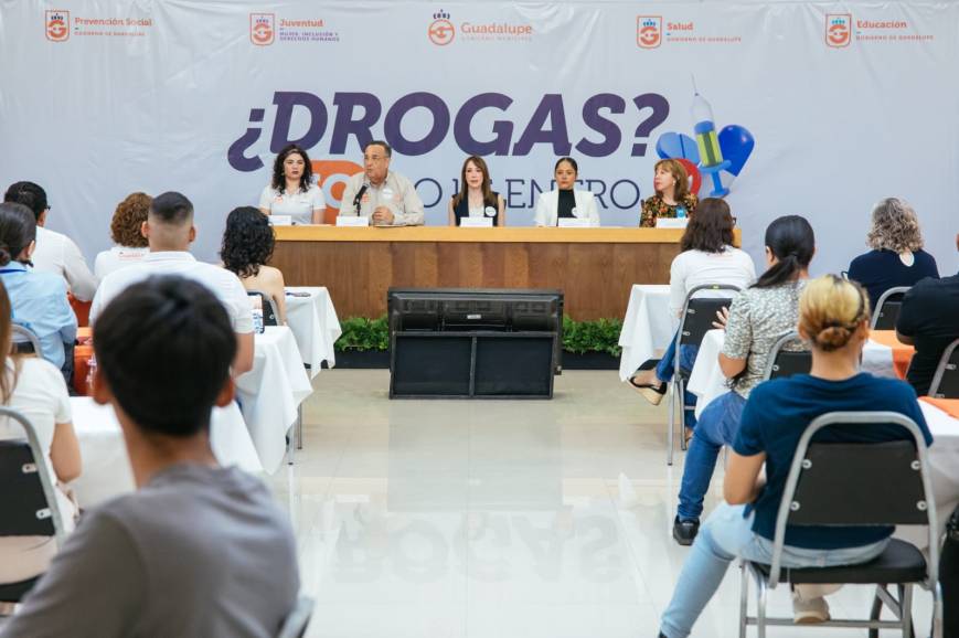Emprende Guadalupe Campaña contra el consumo de drogas