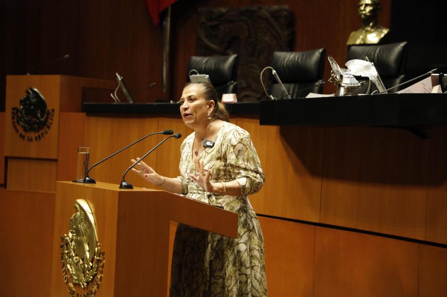 Asegura Judith Díaz que con reforma a Guardia Nacional habrá paz