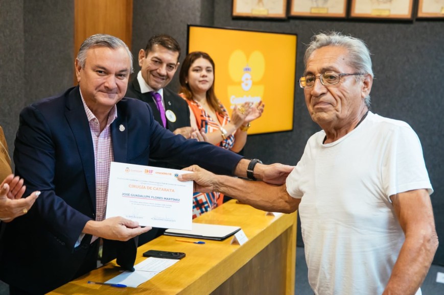 Beneficia Guadalupe a ciudadanos con cirugías para cataratas