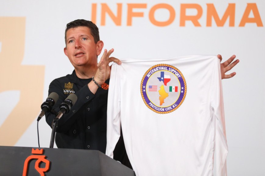 Fortalece Nuevo León lazos con Texas con primer despliegue internacional de Protección Civil