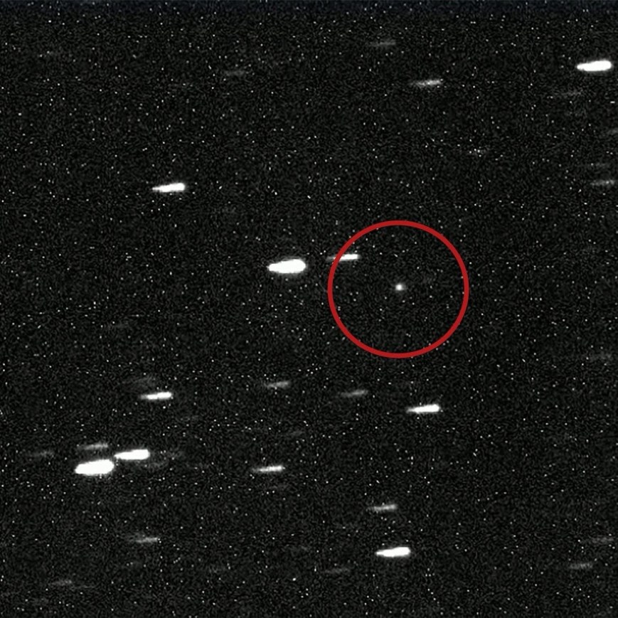 Detectan objeto interestelar entrando al Sistema Solar