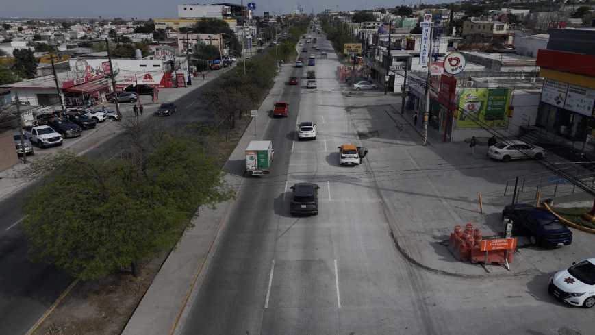 Resisten vialidades de Guadalupe tras lluvias recientes