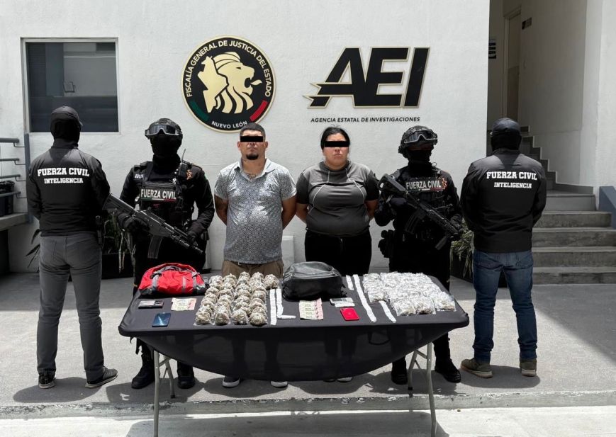 Capturan a pareja generadora de violencia en Guadalupe