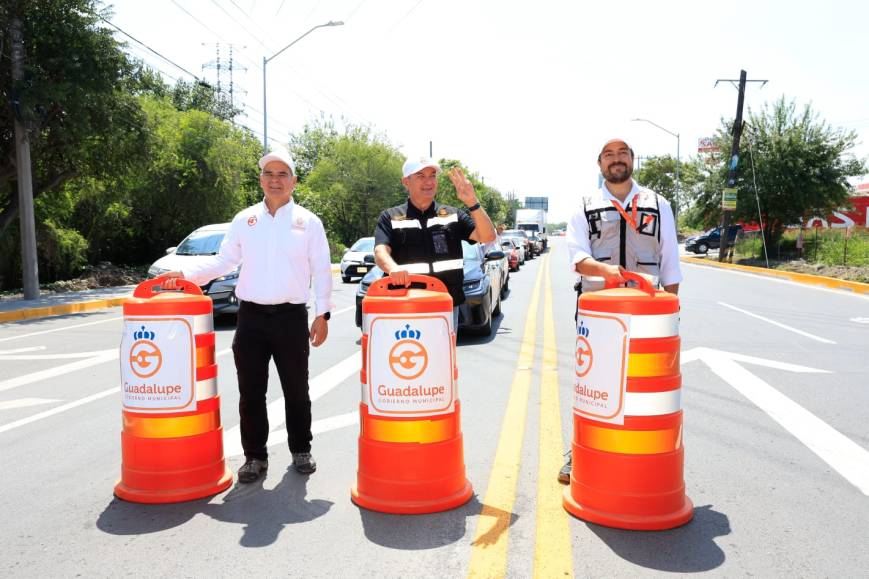 Mejora Guadalupe movilidad de Ruiz Cortines con ampliación de carriles