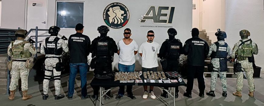 Arrestan a dos con drogas en Guadalupe