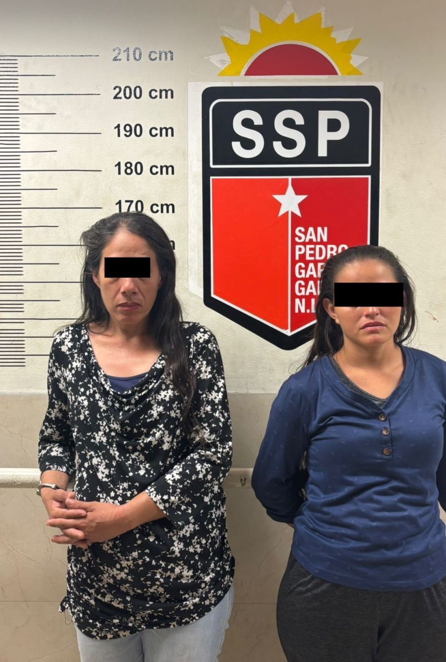 Detiene Policía de San Pedro a dos mujeres por robo a negocio