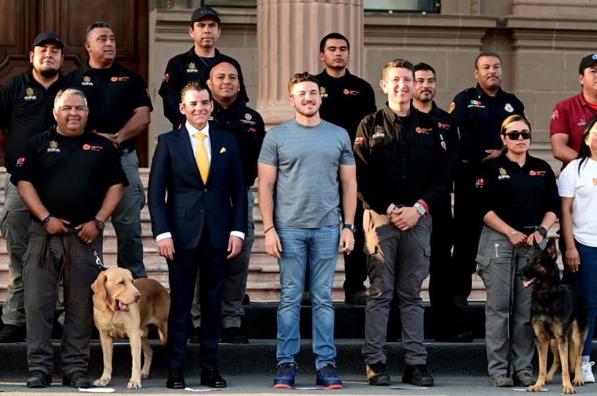 “Son un orgullo para el estado”: Flores Serna reconoce labor de Protección Civil en Texas