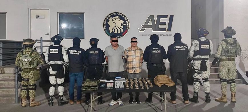 Detienen en Monterrey a dos presuntos generadores de violencia