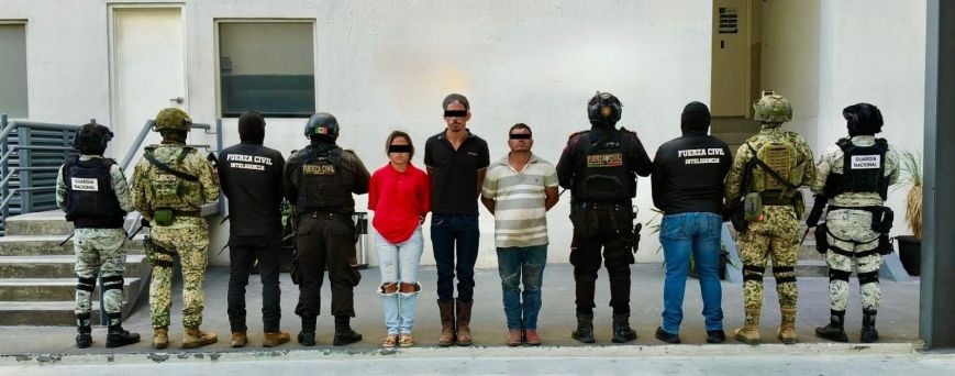 Capturan a cinco generadores de violencia en Agualeguas