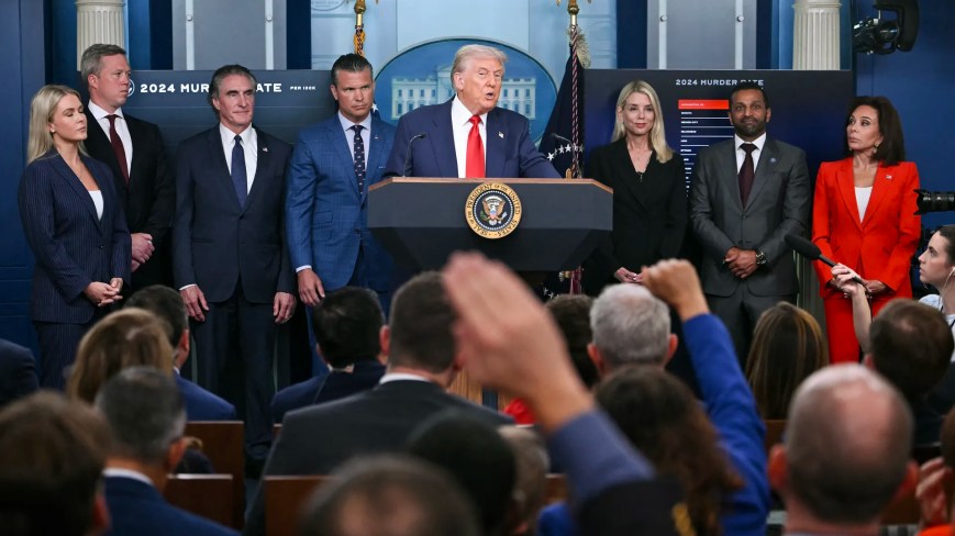 Trump anuncia que “liberará” la ciudad de Washington D.C