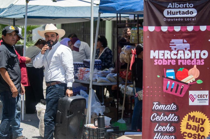 Amplía Alberto Hurtado el «Mercadito sobre Ruedas»