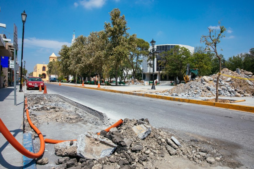 Transforma Guadalupe su Plaza Principal con más árboles y espacios públicos renovados