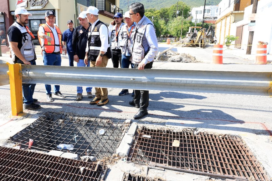 Fortalece Guadalupe red pluvial en colonia Fovissste Camino Real