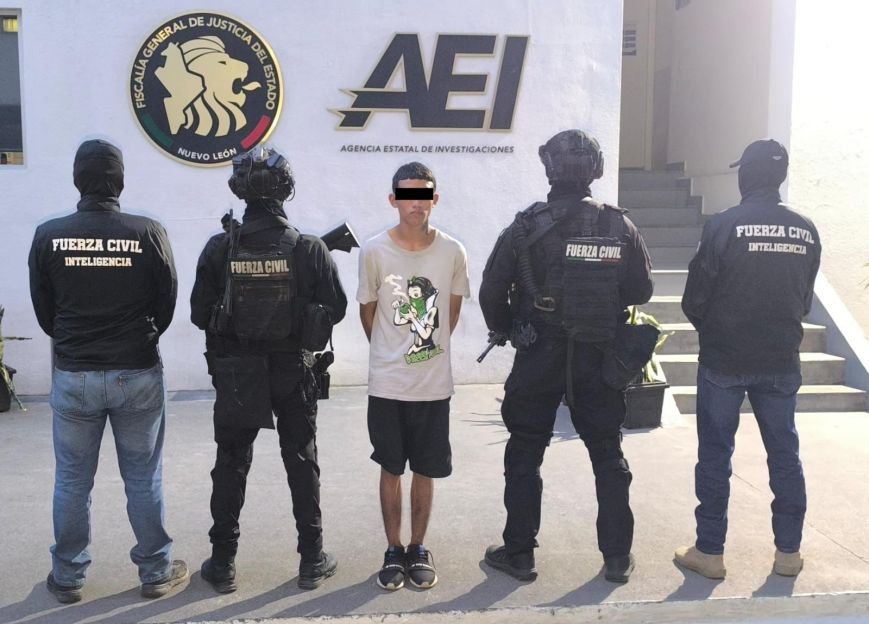 Capturan a presunto homicida en Monterrey