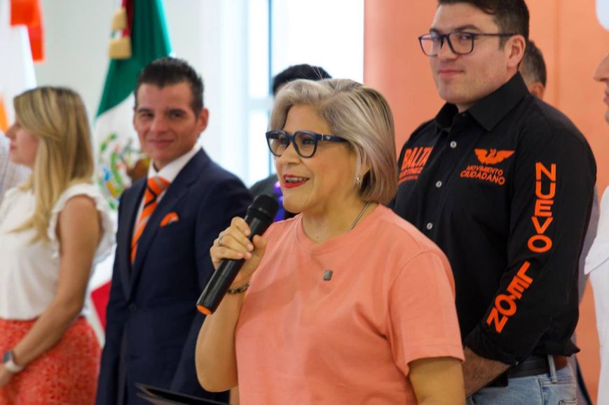 Designan a Sandra Pámanes como líder de Movimiento Ciudadano en el Congreso