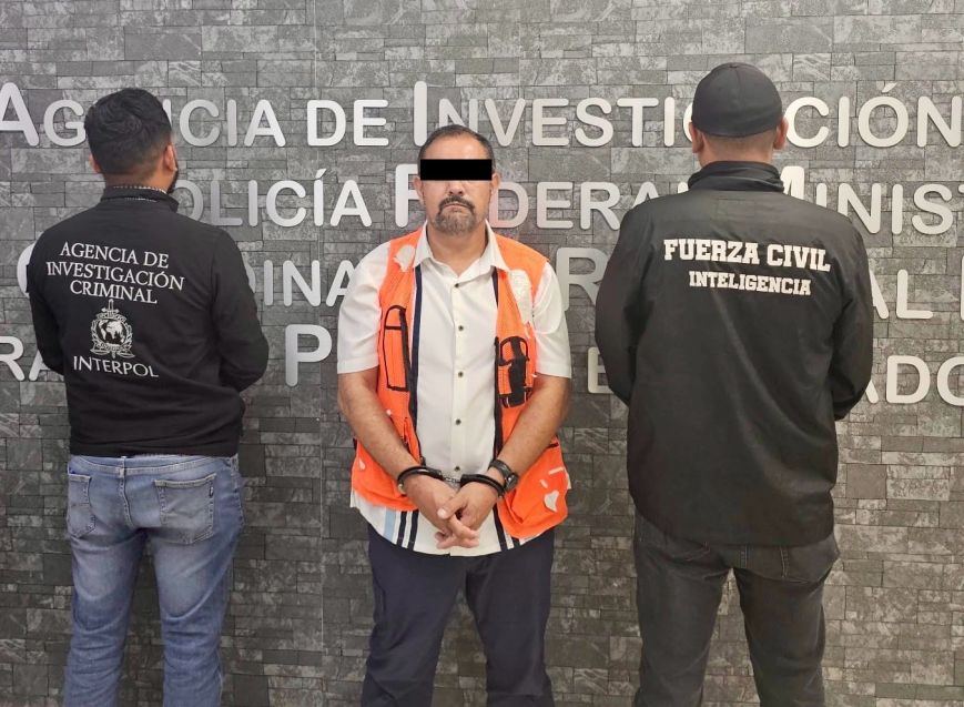 Detienen Fuerza Civil e Interpol a prófugo internacional en San Nicolás