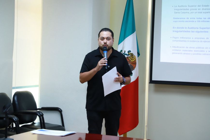 Solicita Miguel Lechuga juicio político contra alcalde de Santa Catarina