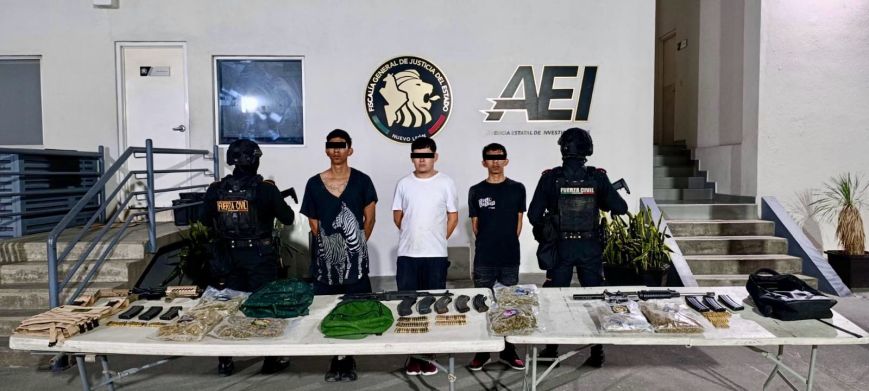 Atrapán a tres generadores de violencia en Monterrey