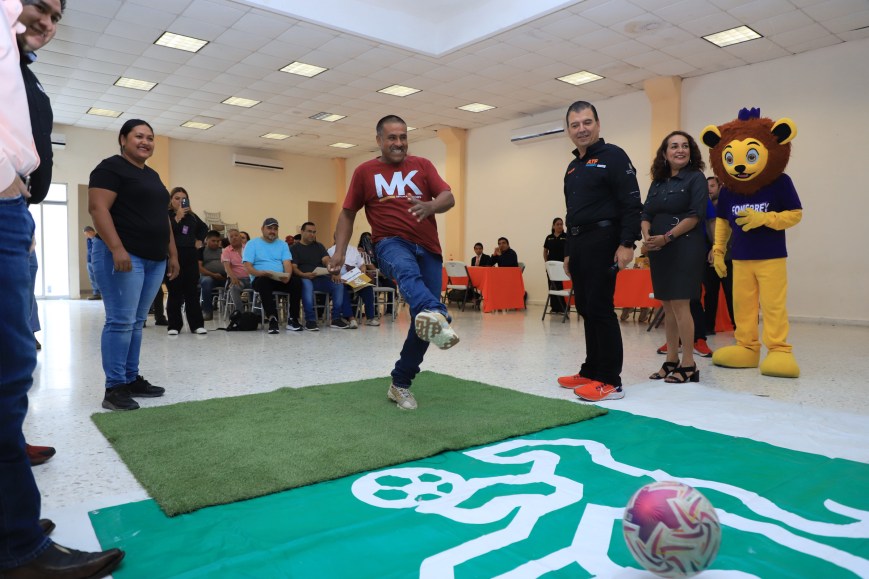 Benefician a 300 familias con el programa “Gol por tu Patrimonio”